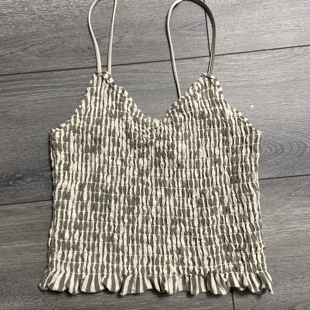Summer striped crop too BRAND NEW